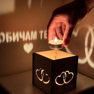 Романтична лампа „Обичам те“ – светлина, която говори вместо теб