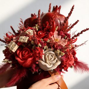 Букет от соеви свещи „Царствен нар“