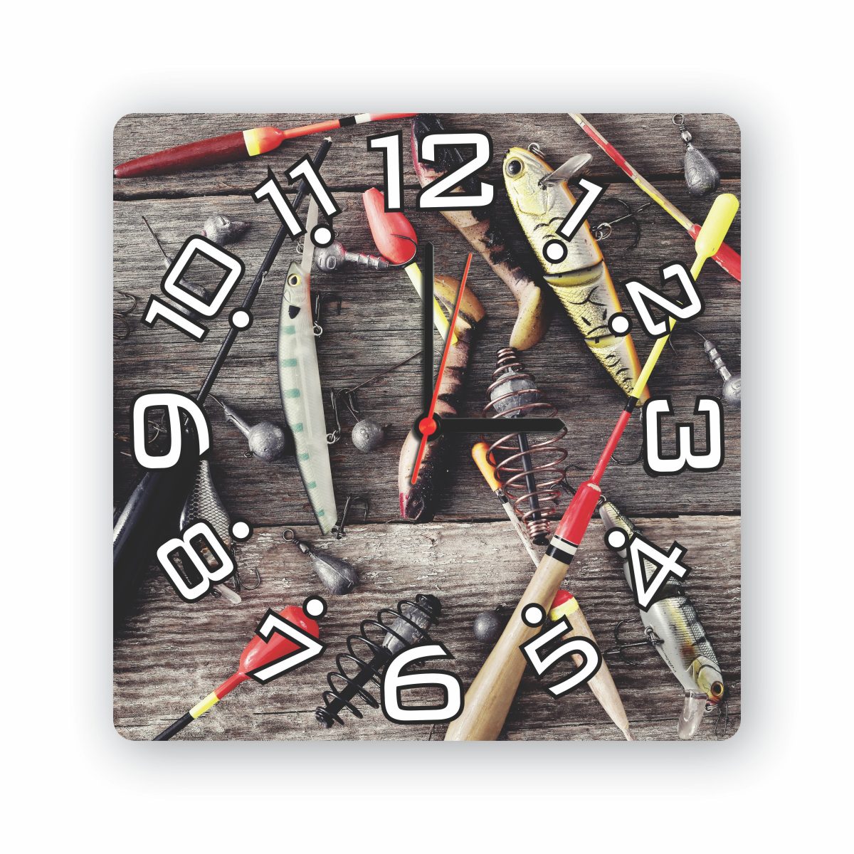 01 Стенен часовник - Риболов