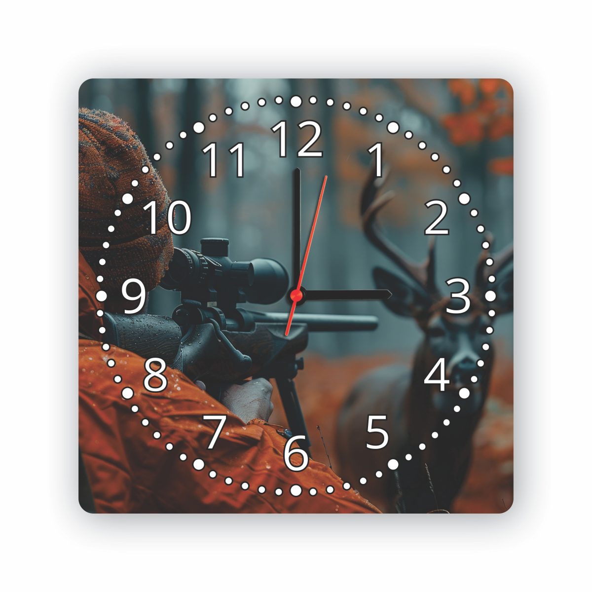 04 Стенен часовник - Лов