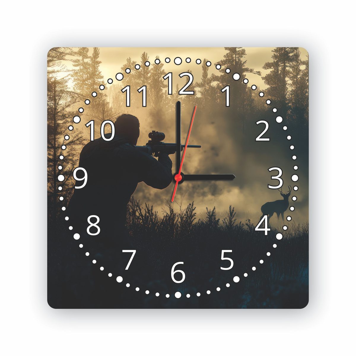 06 Стенен часовник - Лов