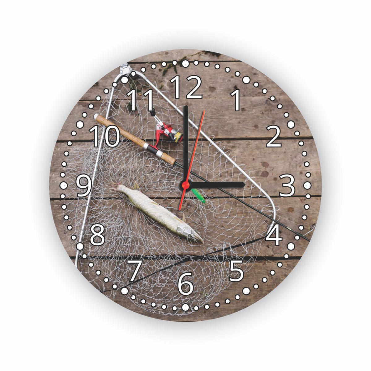 09 Стенен часовник - Риболов